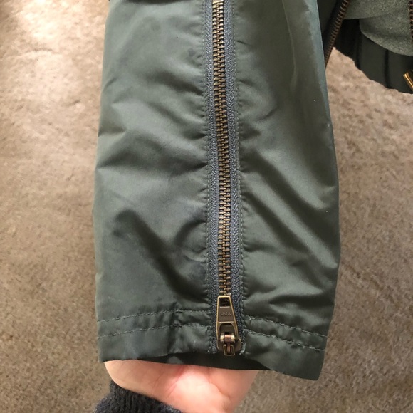Athleta Green Windbreaker Jacket - Picture 4 of 12